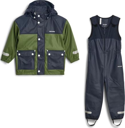Tretorn Kid's Cloudburst Set Children rainwear sets Green 134/140