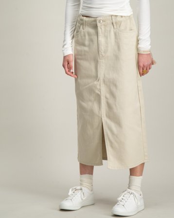 LMTD NLFCOLIZZA LONG SKIRT Beigestä Hameet Tytöt - Kids Brand Store
