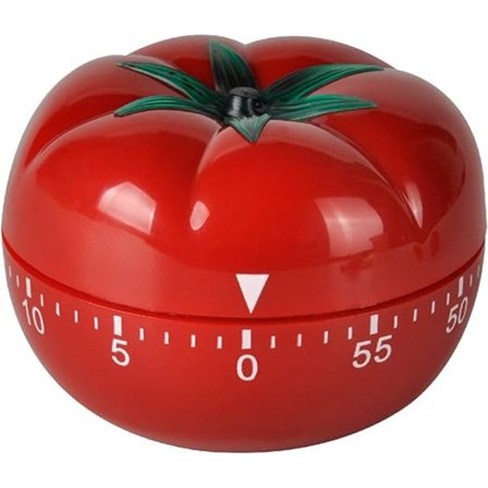 Mekanisk Kökstimer med Tomat-Motiv - Nedräkning
