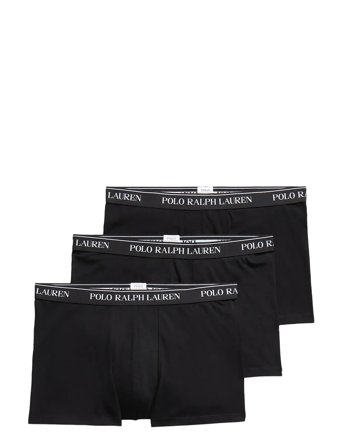 Classic Stretch Cotton Trunk 3-Pack Black Polo Ralph Lauren