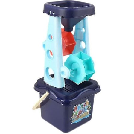 Strandleksaker med sandvattenhjul Sandleksaker Sandlådeleksaker Set Strandleksaker med hink Strandleksakset för