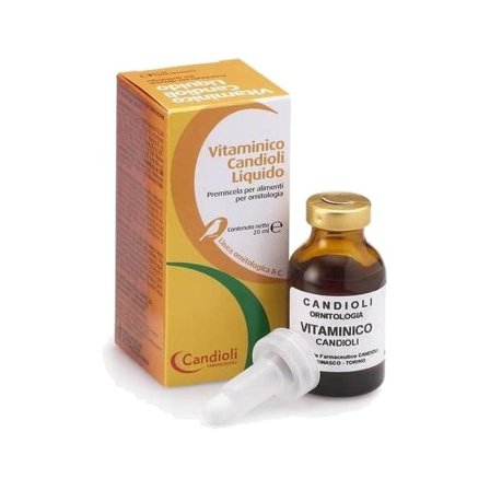 Candioli Vitaminico Liquido Mangime Complementare Per Volatili