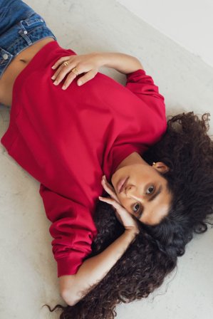 CAMILLA PIHL - Mara Sweatshirt - Red SizeXS