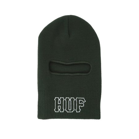 HUF - Grön balaclava Beanie - Vogel Forest Green Balaclava @ Hatstore