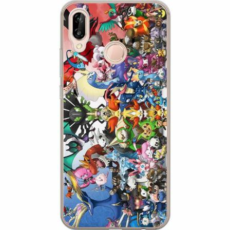Huawei P20 Lite Genomskinligt Skal Pokemon