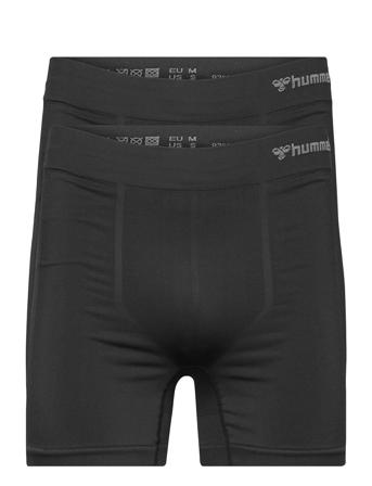 Hmljack Seamless Boxers 2-Pack Boxershorts Sort Hummel