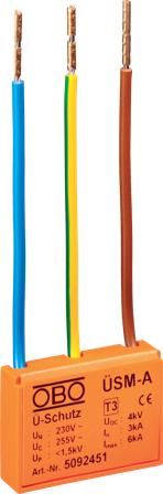 Obo Bettermann 5092451 Finbeskyttelse for boks eller direkte i apparat, Stikkontakter & kabler