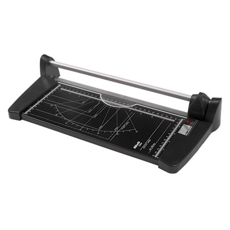 Papirskærer Manuel One Touch Værktøjsskift Aluminiumlegering Klar Skala Bærbar Kompakt Scrapbog Papirtrimmer 3034 (A4) 10 Ark Papir