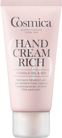 Cosmica Hand Cream Rich håndkrem med parfyme 75 ml
