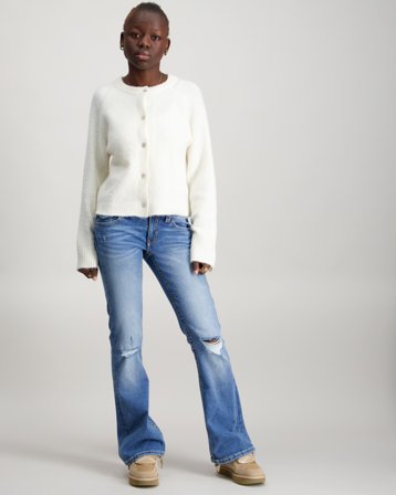 Gina Tricot Young Chunky low flare jeans Bleu Jeans Fille - Kids Brand Store