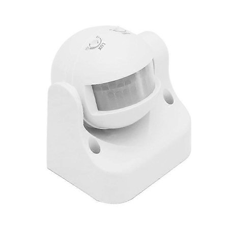220V-240V PIR Infrarød Bevegelsessensor Bryter Auto PÅ-AV Lysbryter PIR Sensor Detektor Lysbryter Led Sensitiv Nattlampe