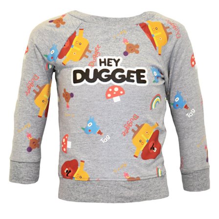 Hey Duggee Boys Squirrel Club Långärmad Sweatshirt 3-4 År