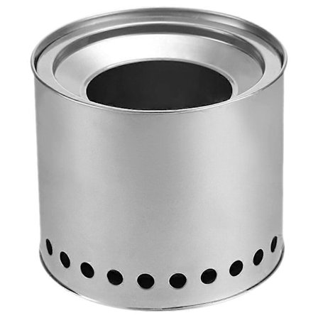 Bordseldstad Utomhus Mini Eldstad Metallkamin för Utomhus Picknick Camping Eldstadsverktyg