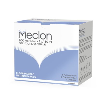 Meclon Soluzione Vaginale 5 Flaconi 130ml