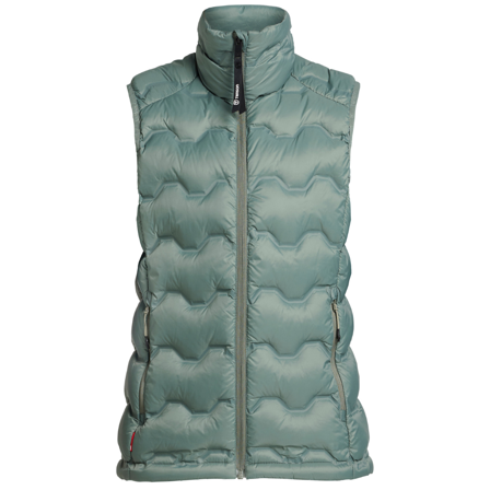 Tenson W's TXlite Shibui Down Vest Grey Green