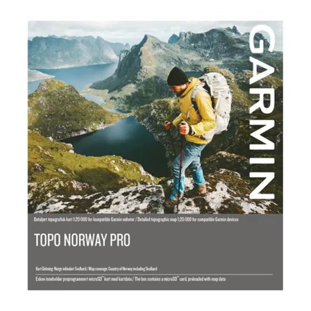 Garmin TOPO Norway PRO Grønn