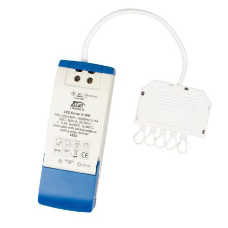Scan Products 7981505 Drivere IP21 9-18 W, 26-52 V, Belysning