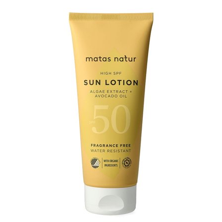 Matas Natur Sollotion SPF 50 Uden Parfume 200 ml, Skincare, Solpleje, Solcreme