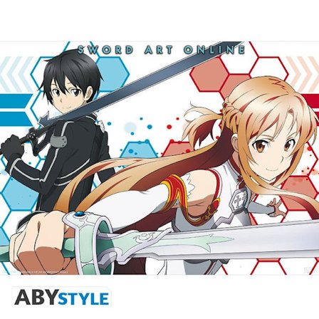 SWORD ART ONLINE - Poster Asuna & Kirito 2