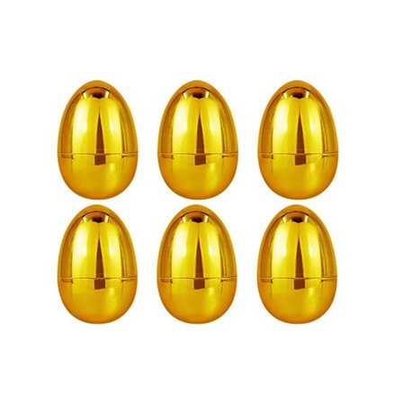 Påskeæg Ægfyldbar Æggeskal 6 STK 6 STK