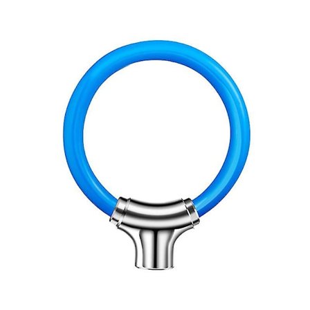 Cykellås, stålkabelås, cykel-O-lås med 2 nycklar, hästskolås