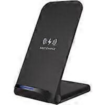 Trådlös Laddare 15W Vertikalt Trådlöst Snabbladdningsställ Qi-Kompatibel Ersättning för iPhone 12 11 Pro Samsung S20 Plus Laddare för Qi-aktiverade 