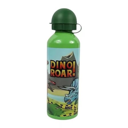 Dinosaurier Aluminium Vattenflaska/Sportflaska för Barn 500 ml