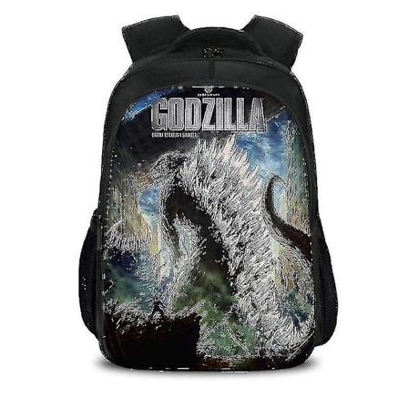 Godzilla Dinosaur Monster -koululaukku Olkalaukku Tietokone Reppu Suuri Kapasiteetti-r style13