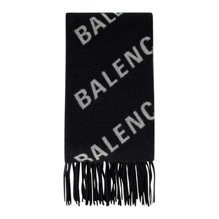 Balenciaga - Halsdukar - Svart - Herr - Storlek: One Size, Herr, Storlek: ONE SIZE