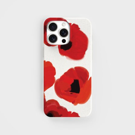 Eco-Friendly PLNTPRTCT Phone Case Teal Blush, Made with Plants, iPhone 16 Pro Max