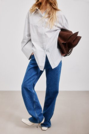 NA-KD Lane Low Waist Jeans - Low Waist Jeans - Blau - EU 38