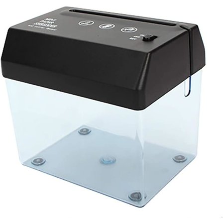 Automatisk Mini Bärbar Strip Papperskorg Elektrisk A6 Vikt A4 Usb Pappersförstörare