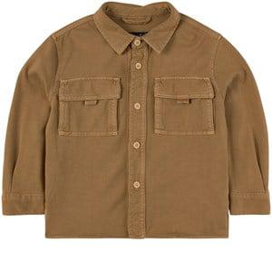 Il Gufo Khaki Shirt 10 Years - Tops - 10 years - Green