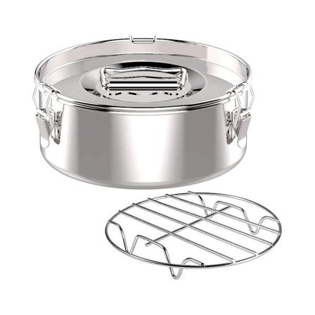 Spetsform i Rostfritt Stål, Spetsform med Lock, För 6-liters Gryta