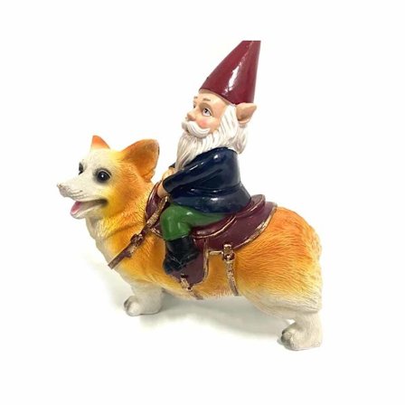 Puutarhatonttu-patsas, hauska ulkotonttu, koristeellinen tonttu, nurmikkopatsas patiolle, kuistille, puutarhaan