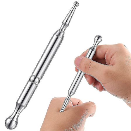 Manuel akupunkturpen i rustfrit stål til triggerpunktmassage, dybdegående massageværktøj til smertelindring i kroppens meridianer