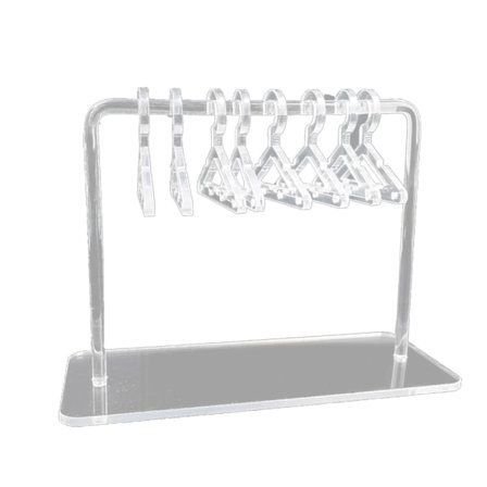 Ørering Organizer Stativ, Klar Akryl Smykkeholder Med Mini Søde Hængere
