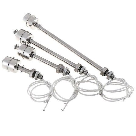 1 STK Høj Kvalitet Rustfrit Stål Flydekontakt Tank Væske Vandstandssensor Dobbelt Kugle Flydekontakt Tank Pool Flow Sensorer