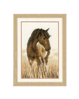 Stickpackung Bild Pferd