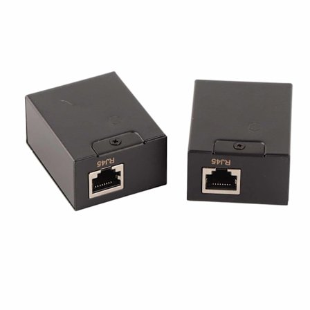 60M VGA RJ45 Förlängare Sändare Mottagare CAT‐5 / 6 Ethernet Kabel