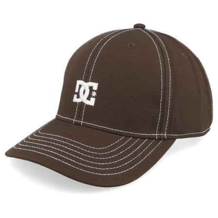 DC - Brun adjustable Keps - Star Coffee Bean Adjustable @ Hatstore