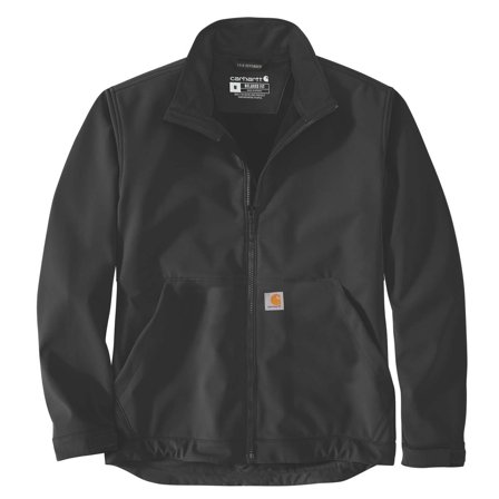 Carhartt 106438N04-L Softshelljacka Vattenavvisande, underlättar rörelse och skyddar mot vind Svart, Kläder