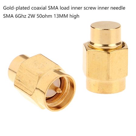 2W 6.0GHz 50ohm SMA han RF-koaksialterminering Dummy Load Connect