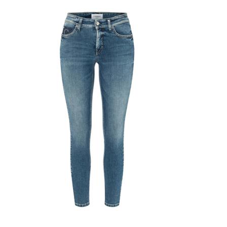 Cambio, Paris Ancle Cut pants 0069 36 9182 Blauw, Dames, Maat:M,Katoen