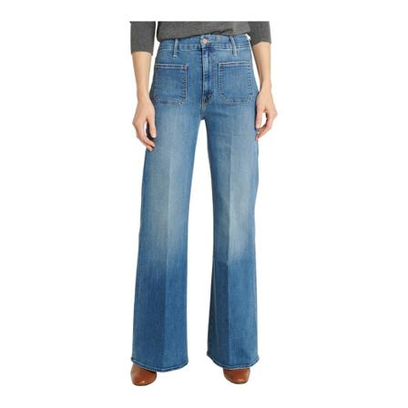 Mother, Flared Jeans Blauw, Dames, Maat:W30