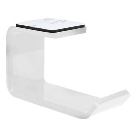 Selvfastgørelseshovedtelefonholder til montering under skrivebordet