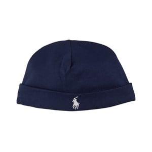 Kids - Ralph Lauren Branded Beanie Navy 0-24 months - Headwear - 0-24 months - Navy