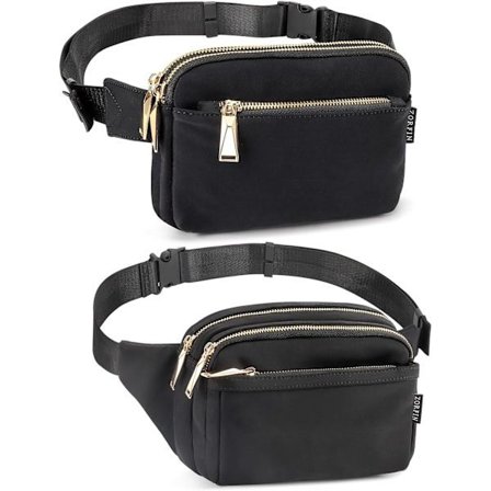 Fashionable Multi-Pocket Large Capacity Fanny Pack Suitable for Travel Festivals Cycling Running and Hiking