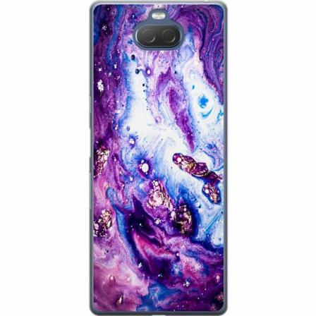 Sony Xperia 10 Genomskinligt Skal Lila