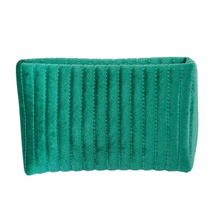 Fashion Makeup Taske Toiletartikler Opbevaring Taske Stor Kapacitet Skønhed Organiseret Egnet til Rejser og Hjemmebrug lyseblå